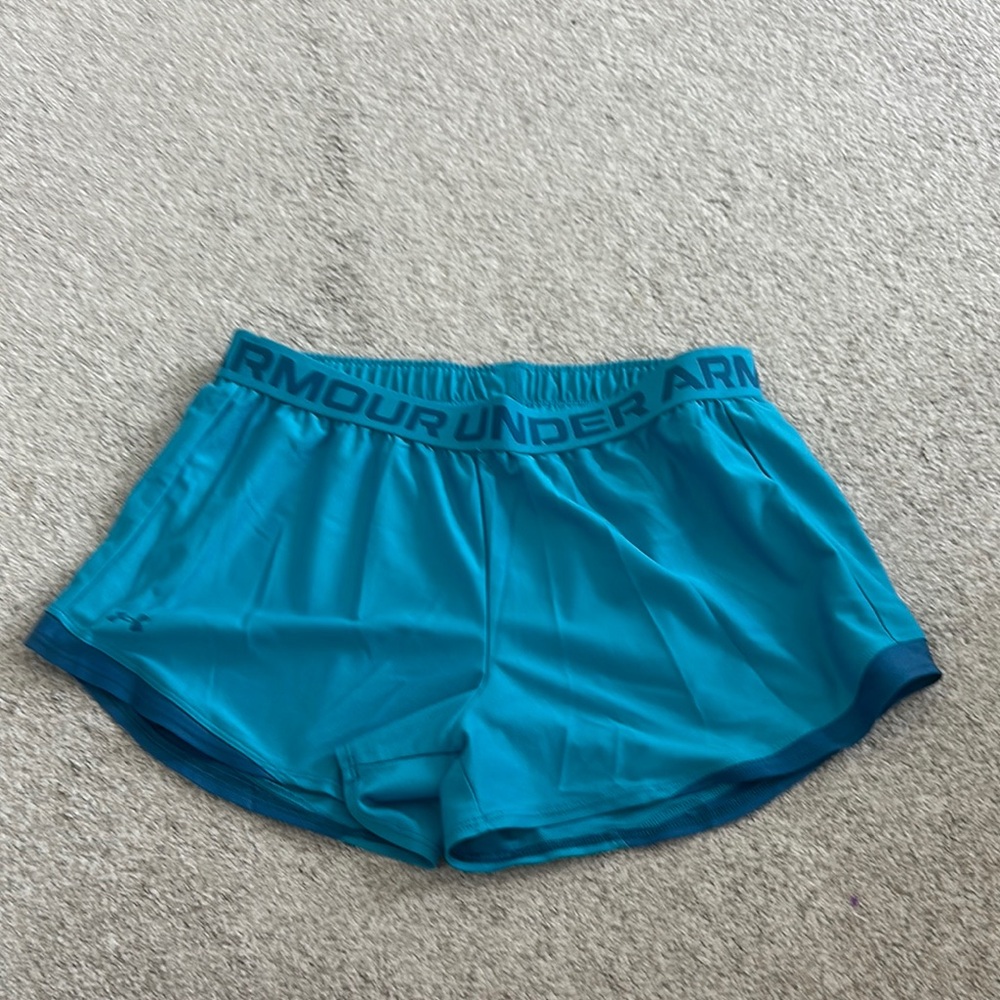 Under Armour Women's Blue Athletic Shorts